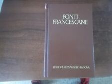 Libro fonti francescane usato  Firenze