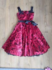 hell bunny red dress for sale  DUNSTABLE