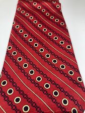 Used, CHRISTIAN PEDULLA  men's silk tie made in Italy necktie red Excellent Condition for sale  Shipping to South Africa