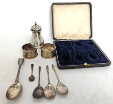 Collection vintage sterling for sale  EXETER