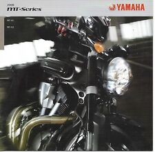 Folheto de motocicleta - Yamaha - MT-01 MT-03 - 2008 (D1003) comprar usado  Enviando para Brazil