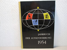 Jahrbuch aussenwerbung 1954 gebraucht kaufen  Bünde