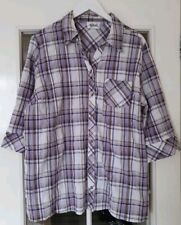 Women checked shirt for sale  BRIDGWATER