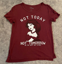 Camiseta pequeña para mujer Walt Disney Jazmine Not Today Not Tomorrow or the Next Day segunda mano  Embacar hacia Argentina