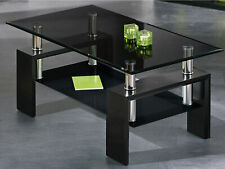 Glass coffee table for sale  PETERBOROUGH