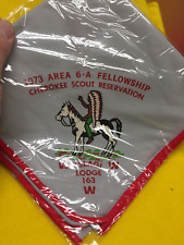 (ae4)  WWW -  1973 Area 6-A Fellowship @ Cherokee S.R. - Tslagi 163 neckerchief for sale  Shipping to South Africa