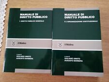 Manuale diritto pubblico usato  Italia