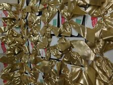 Gold ribbon bows for sale  STANMORE