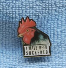 Suckered rooster badge for sale  Shipping to Ireland