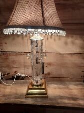 Crystal lamp signed for sale  East Aurora