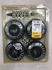 Hyper Wheels rodas de skate em linha Superlite 76MM 82A preto pacote com 4 pacote aberto comprar usado  Enviando para Brazil