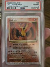 2002 MOLTRES REVERSE HOLO LEGENDARY COLLECTION POKEMON PSA 8 30/110 for sale  Shipping to South Africa