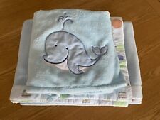 Baby blankets blue for sale  MANSFIELD