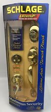 Schlage ultima brass for sale  New Lenox