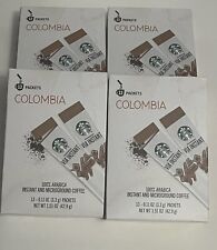 Starbucks Via Instant Coffee Colômbia (4) Caixas (52) Pacotes Melhores por 21/06/24 comprar usado  Enviando para Brazil