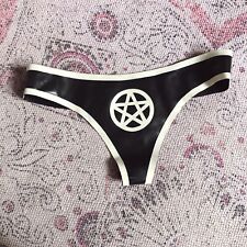 Latex briefs wicca for sale  MITCHAM