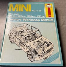 Mini 69 To 85 All Models   HAYNES WORKSHOP MANUAL for sale  Shipping to South Africa