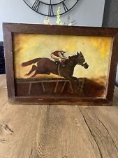 horse racing oil paintings for sale  LEEDS
