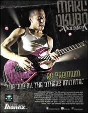 Veil of Maya Marc Okubo 2012 Ibanez RG Premium anúncio de guitarra impressão comprar usado  Enviando para Brazil