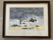 Framed watercolour signed for sale  LEIGHTON BUZZARD