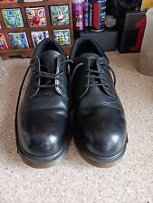 dr martens BLACK LEATHER safety AR606 Mens shoes size UK 11 for sale  Shipping to South Africa