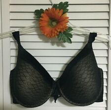 Sutiã acolchoado Lilyette Maidenform com aro moldado, preto, 40DD, Sweet Nothings comprar usado  Enviando para Brazil