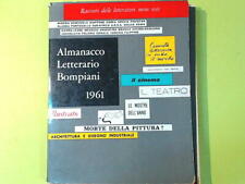 Almanacco letterario bompiani usato  Comiso