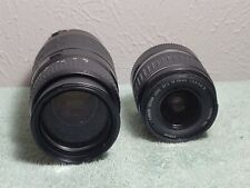 2 lentes de foco automático montagem EF Canon EF-S 18-55mm e Quantaray AF 70-300mm comprar usado  Enviando para Brazil