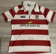 wigan rugby signed shirt for sale  MANCHESTER