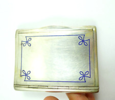 Vecchio portasigarette argento usato  Cremona