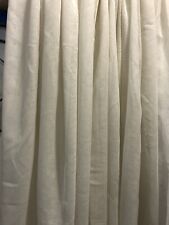 Beige Sheer Curtains Plain 1x Panel Day Curtains  L208 x 120cm L82" X W47" Z92 for sale  Shipping to South Africa