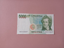 Banconota 5000 lire usato  Arezzo