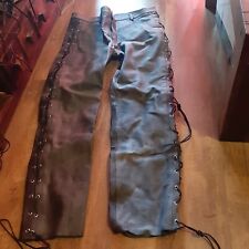 laced leather trousers for sale  RUGBY