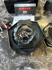 Used, Casio G-Shock Mens Watch GA-110 Black Silver 5146 200M Black Band for sale  Shipping to South Africa