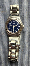 Swatch irony watch ladies Minx YSS110G Blue dial 1998 Good condition Vintage, used for sale  Shipping to South Africa