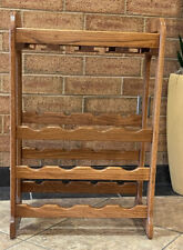 oak wine glass rack for sale  Pittsburgh