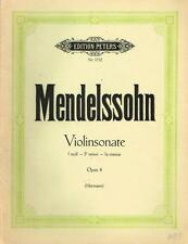 Mendelssohn sonate per usato  Napoli