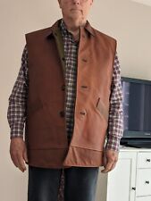 mens leather shooting jacket for sale  CALDICOT