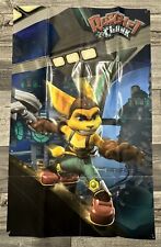 Ratchet & Clank Sony PlayStation 2 PS2 manual de instrucciones desplegable/póster 2002, usado segunda mano  Embacar hacia Argentina