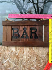 Bar hanging sign for sale  Woodbine