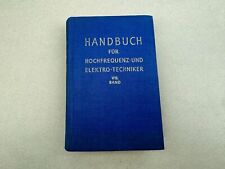 Handbuch hochfrequenz elektro gebraucht kaufen  Berlin
