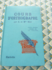Cours orthographe mme d'occasion  Saint-Herblain