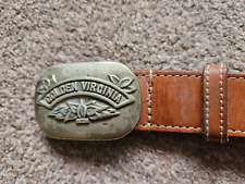 Leather saddle hide for sale  WIGSTON