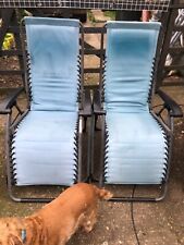 Garden reclining chairs for sale  GRANTHAM