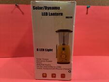 Solar/Dynamo LED Lantern 8 LED Light for sale  Shipping to South Africa