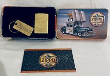 Solid brass zippo for sale  LONDON