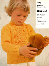 Hayfield knitting pattern for sale  MANCHESTER