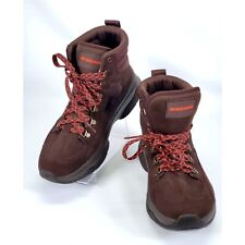 Usado, Botas femininas Skechers couro chocolate On-The-Go Tempo Mountain Peak tamanho 9.5 comprar usado  Enviando para Brazil