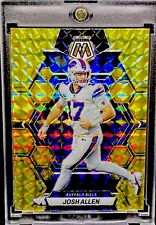 Josh Allen RARE GOLD REFRACTOR PRIZM INVESTMENT CARD MOSAIC 🔥 SSP BILLS MVP 🔥 for sale  Shipping to South Africa