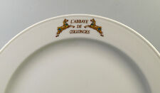 Assiette porcelaine abbaye d'occasion  Lyon III